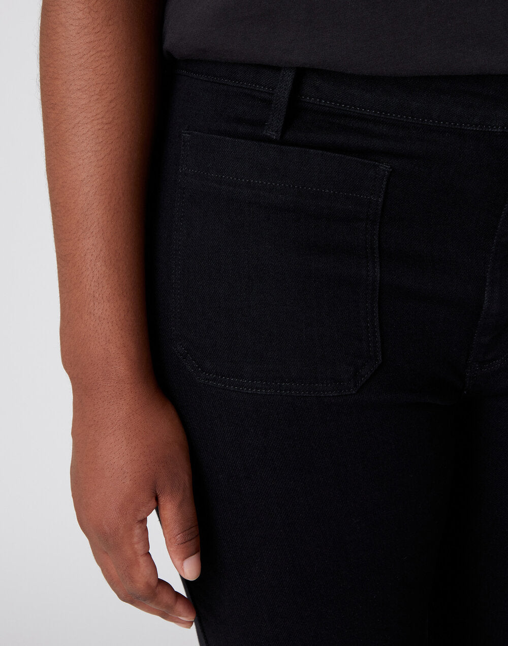 Flare Retro bootcut jeans - sort
